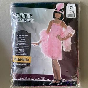 Flapper pink Halloween costume brand new